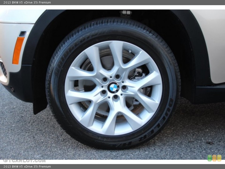 2013 BMW X5 xDrive 35i Premium Wheel and Tire Photo #88033472