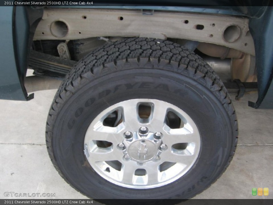 2011 Chevrolet Silverado 2500HD LTZ Crew Cab 4x4 Wheel and Tire Photo #88034972