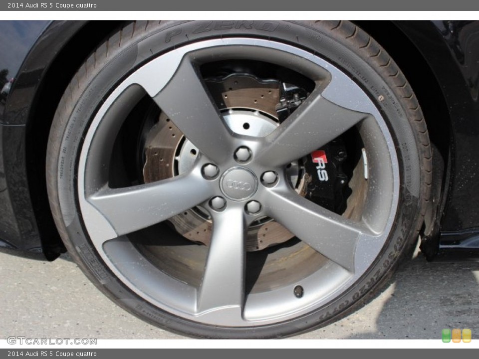 2014 Audi RS 5 Coupe quattro Wheel and Tire Photo #88037200