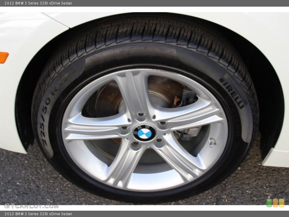 2013 BMW 3 Series 328i xDrive Sedan Wheel and Tire Photo #88037630