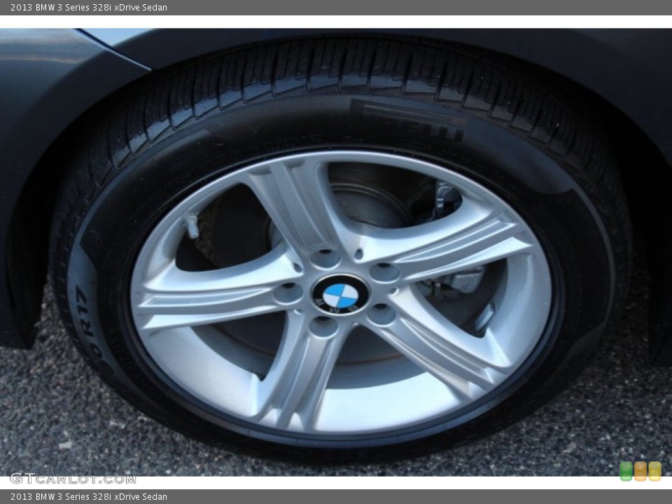2013 BMW 3 Series 328i xDrive Sedan Wheel and Tire Photo #88038977