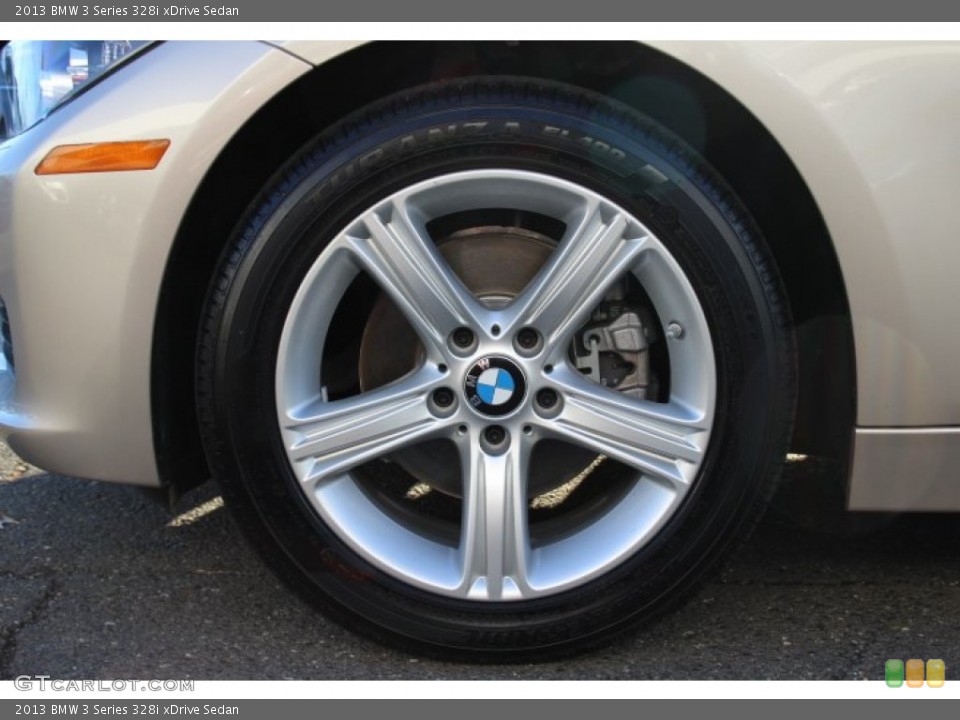 2013 BMW 3 Series 328i xDrive Sedan Wheel and Tire Photo #88039679