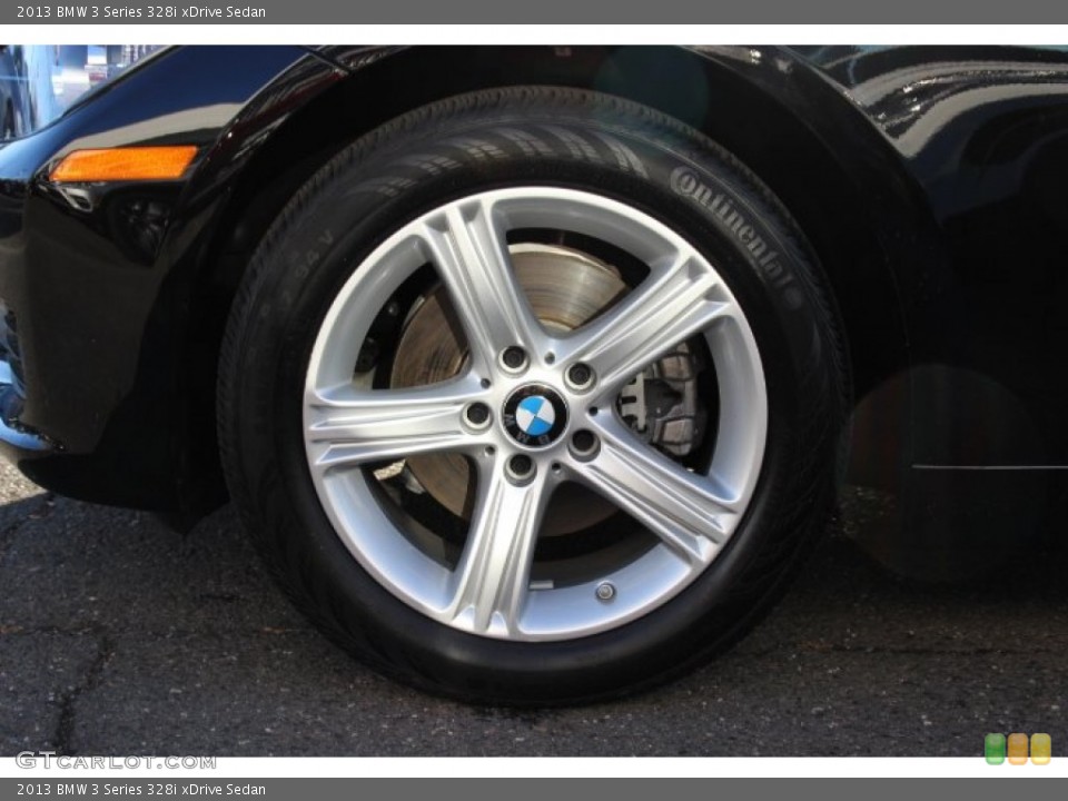 2013 BMW 3 Series 328i xDrive Sedan Wheel and Tire Photo #88040408