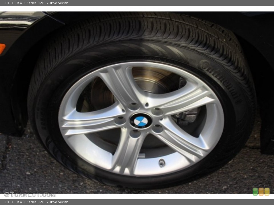 2013 BMW 3 Series 328i xDrive Sedan Wheel and Tire Photo #88040420