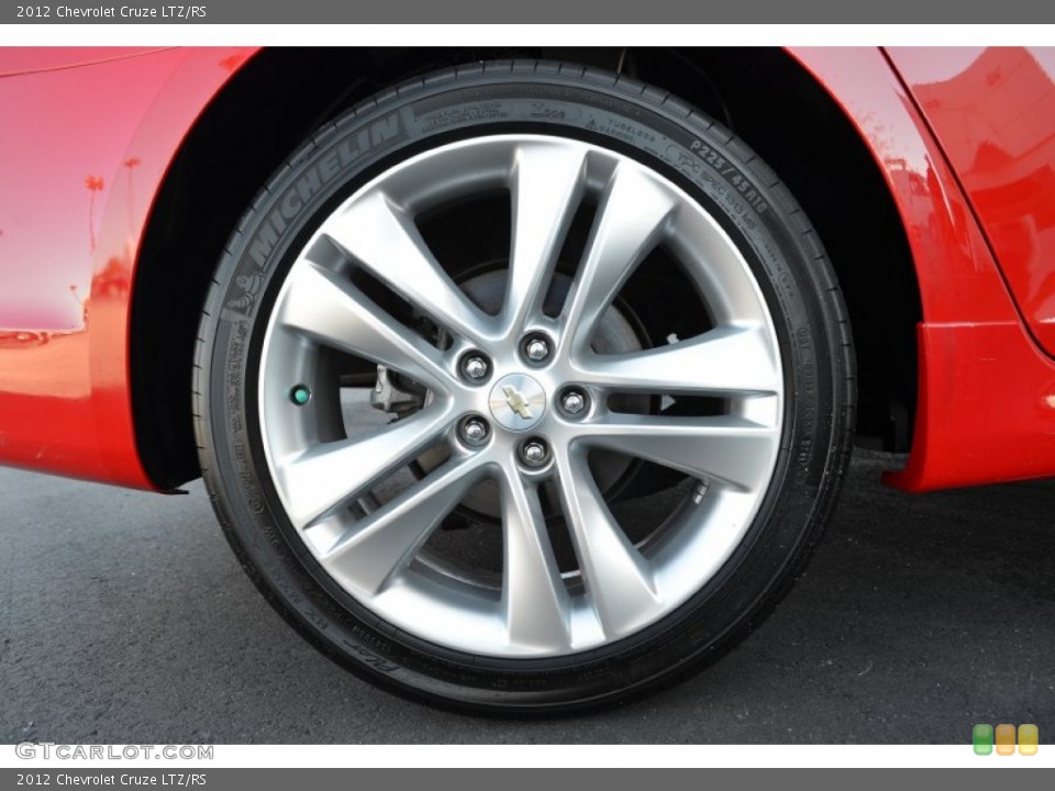2012 Chevrolet Cruze LTZ/RS Wheel and Tire Photo #88040485