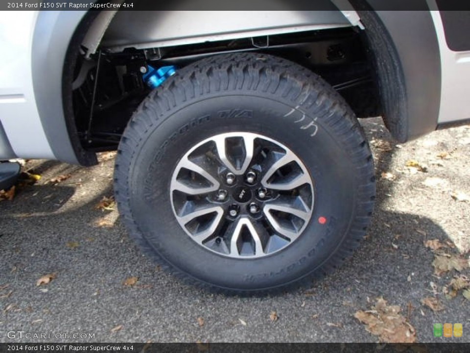 2014 Ford F150 SVT Raptor SuperCrew 4x4 Wheel and Tire Photo #88046558