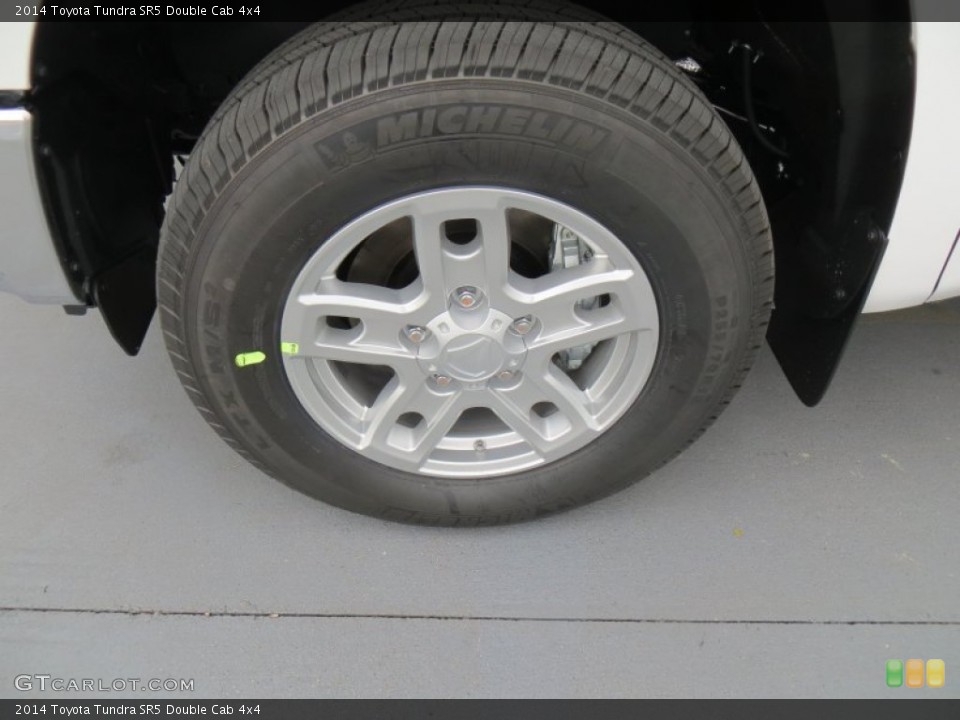 2014 Toyota Tundra SR5 Double Cab 4x4 Wheel and Tire Photo #88050503
