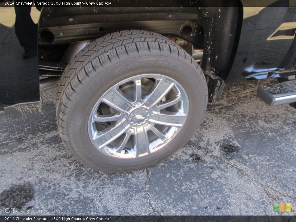 2014 Chevrolet Silverado 1500 High Country Crew Cab 4x4 Wheel and Tire Photo #88051283