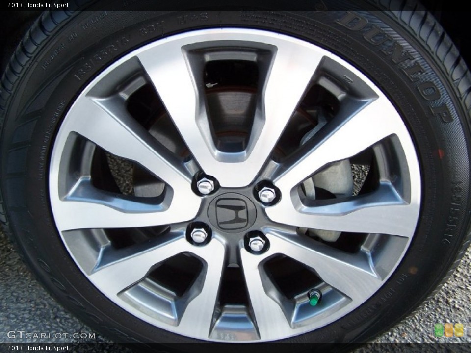 2013 Honda Fit Sport Wheel and Tire Photo #88051652