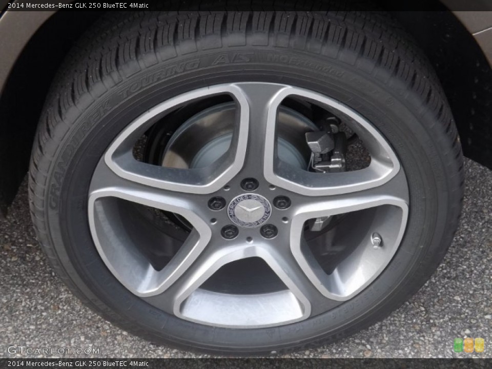 2014 Mercedes-Benz GLK 250 BlueTEC 4Matic Wheel and Tire Photo #88066167