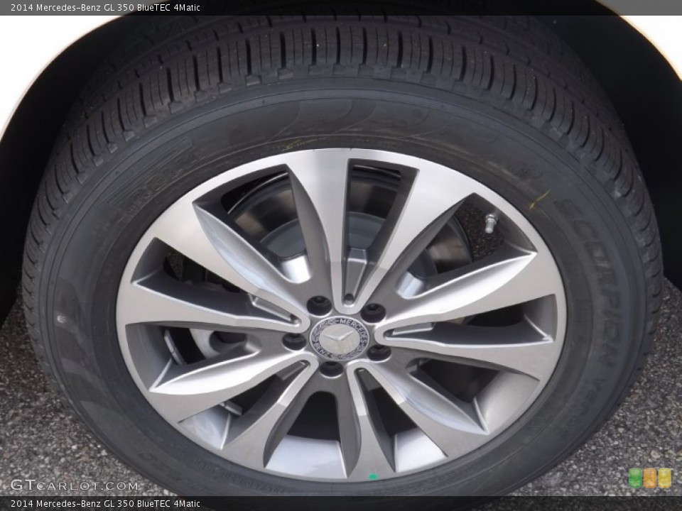 2014 Mercedes-Benz GL 350 BlueTEC 4Matic Wheel and Tire Photo #88067043