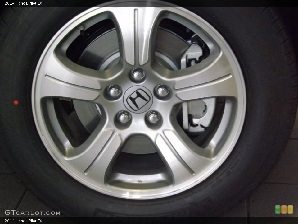 2014 Honda Pilot EX Wheel and Tire Photo #88073142