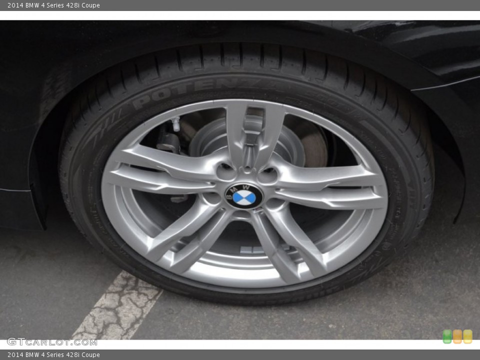 2014 BMW 4 Series 428i Coupe Wheel and Tire Photo #88085250