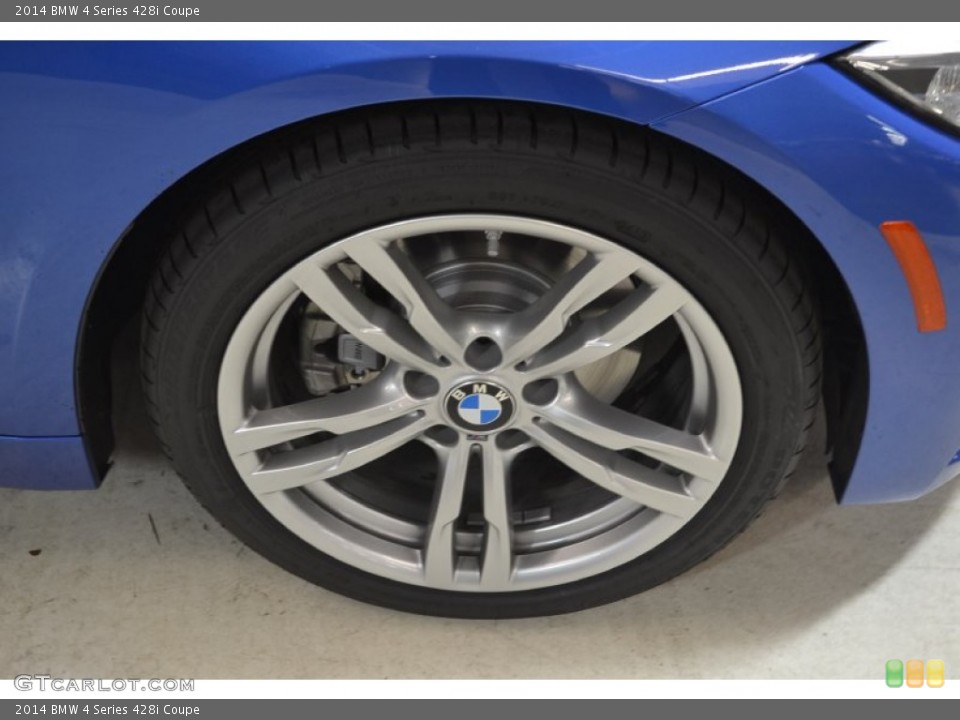 2014 BMW 4 Series 428i Coupe Wheel and Tire Photo #88085340