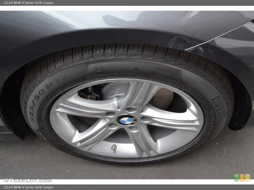 2014 BMW 4 Series 428i Coupe Wheel and Tire Photo #88085508