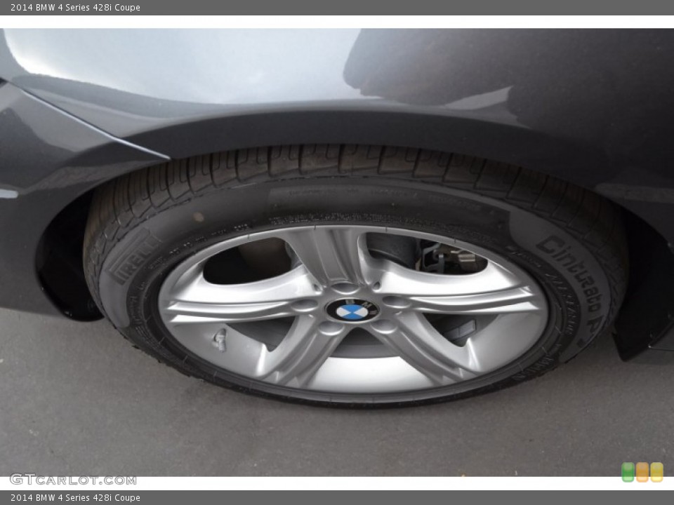 2014 BMW 4 Series 428i Coupe Wheel and Tire Photo #88085640