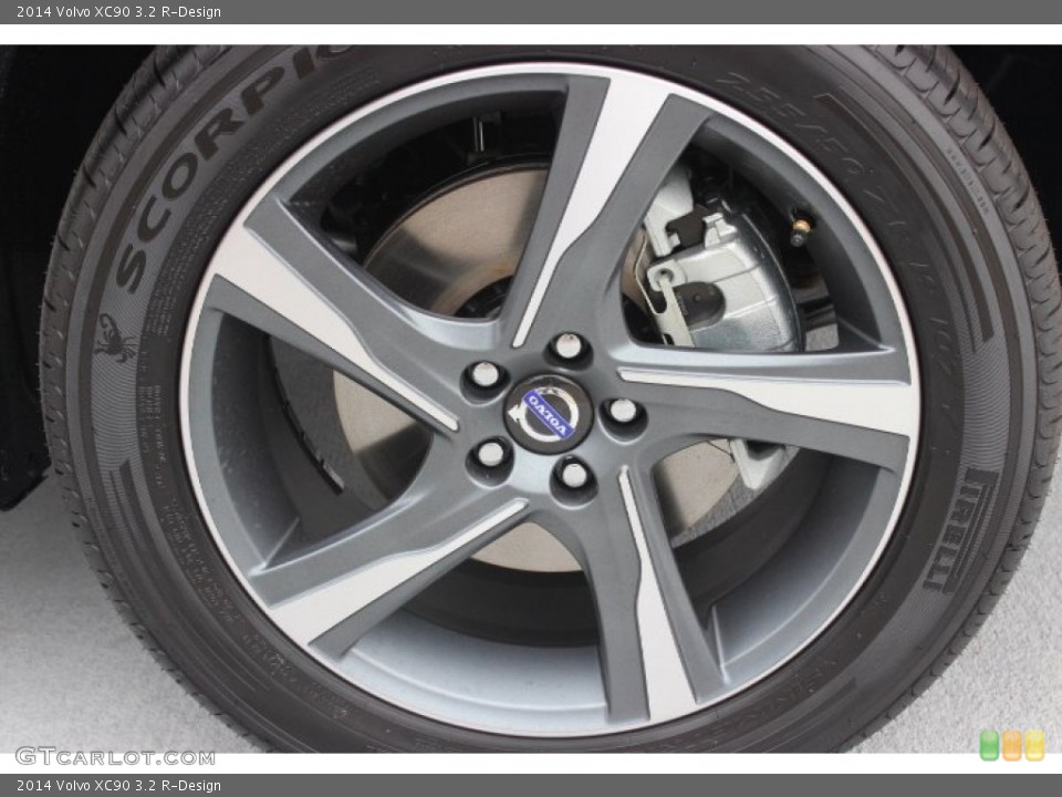 2014 Volvo XC90 3.2 R-Design Wheel and Tire Photo #88098207