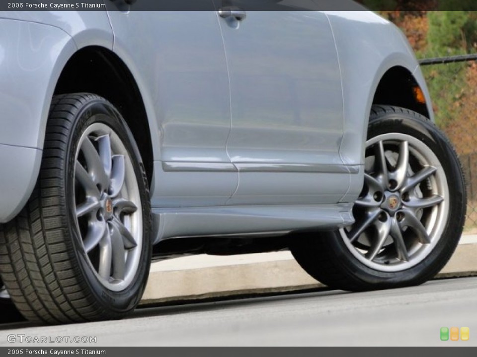 2006 Porsche Cayenne S Titanium Wheel and Tire Photo #88102161