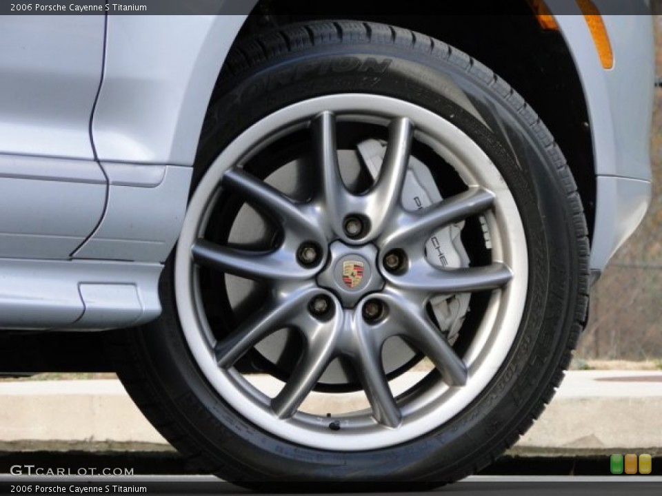 2006 Porsche Cayenne S Titanium Wheel and Tire Photo #88102167