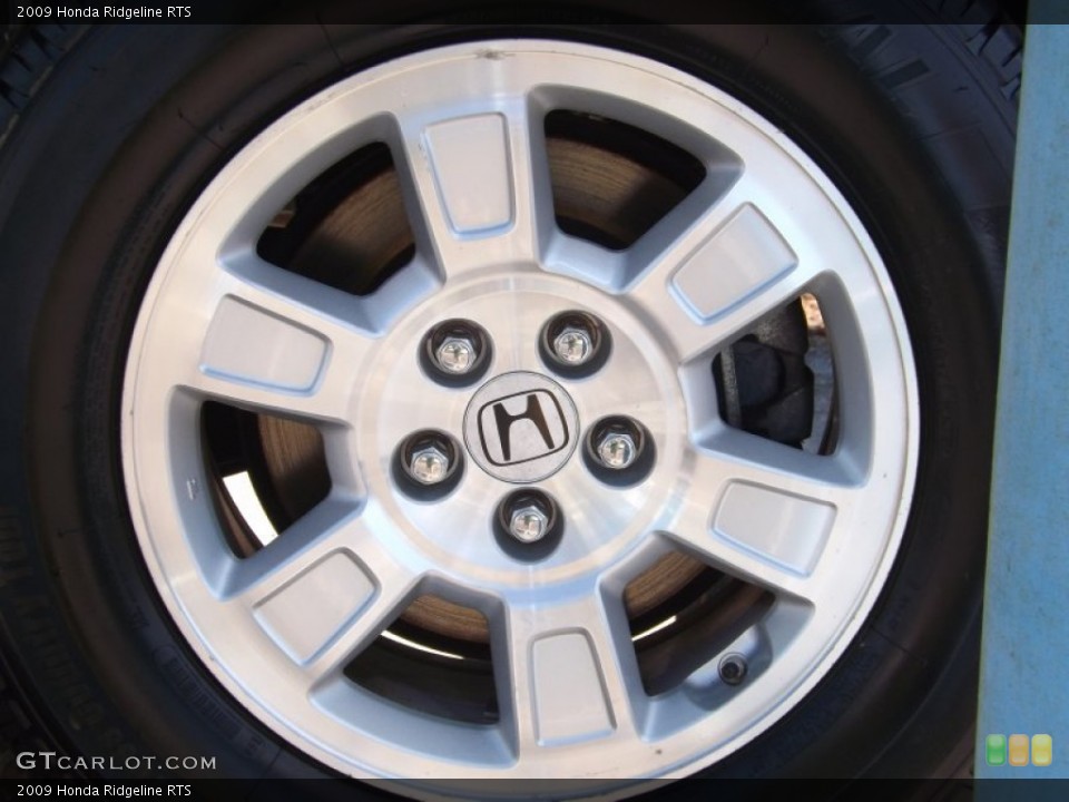 2009 Honda Ridgeline RTS Wheel and Tire Photo #88109165