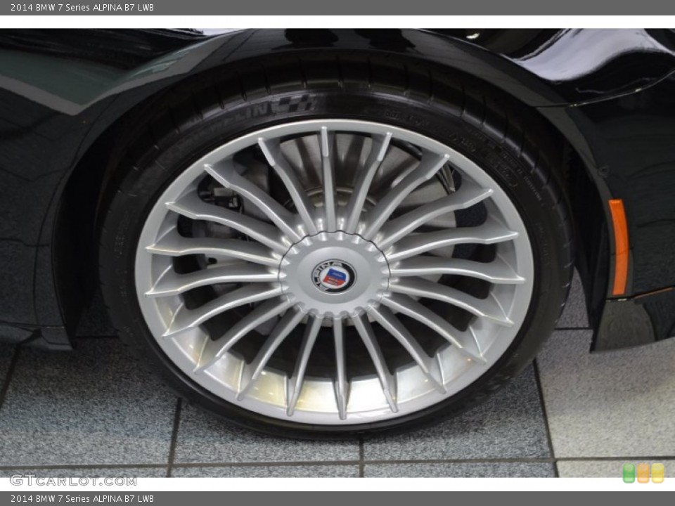 2014 BMW 7 Series ALPINA B7 LWB Wheel and Tire Photo #88123652
