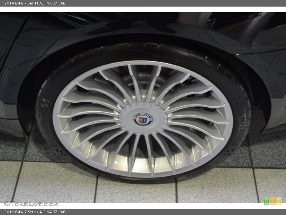 2014 BMW 7 Series ALPINA B7 LWB Wheel and Tire Photo #88123826
