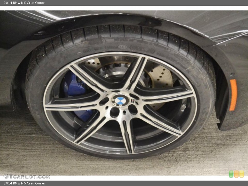 2014 BMW M6 Gran Coupe Wheel and Tire Photo #88125228