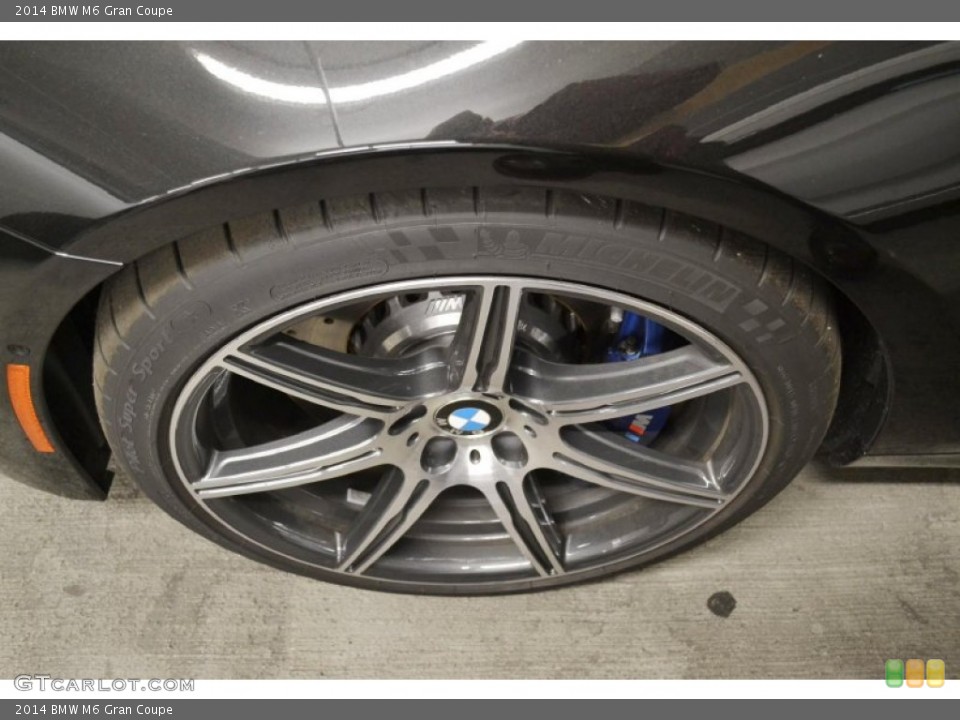 2014 BMW M6 Gran Coupe Wheel and Tire Photo #88125404