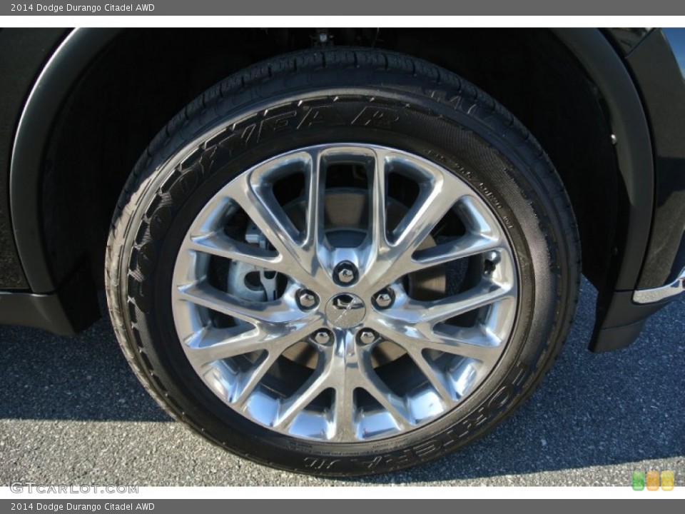 2014 Dodge Durango Citadel AWD Wheel and Tire Photo #88128074