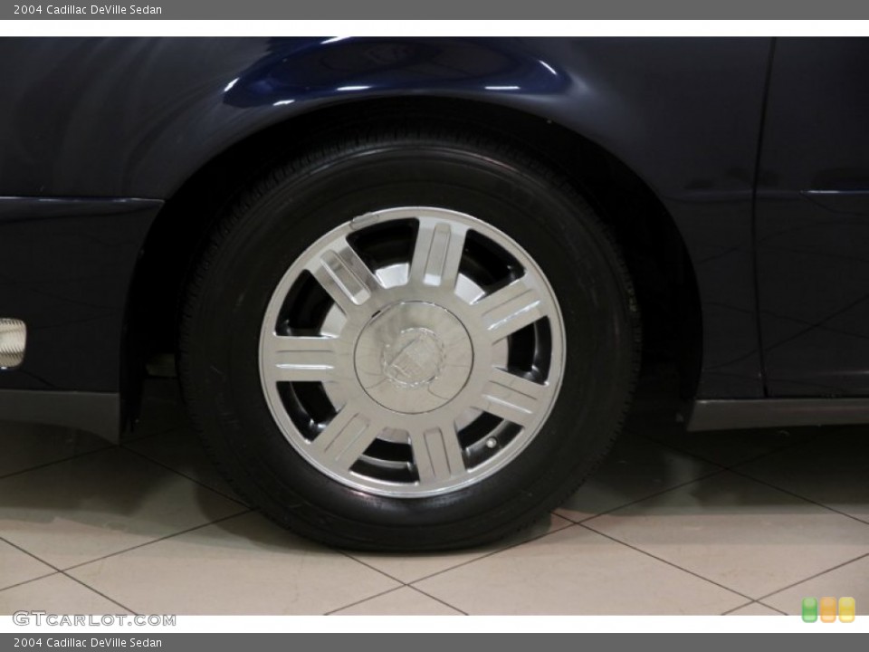 2004 Cadillac DeVille Sedan Wheel and Tire Photo #88147433
