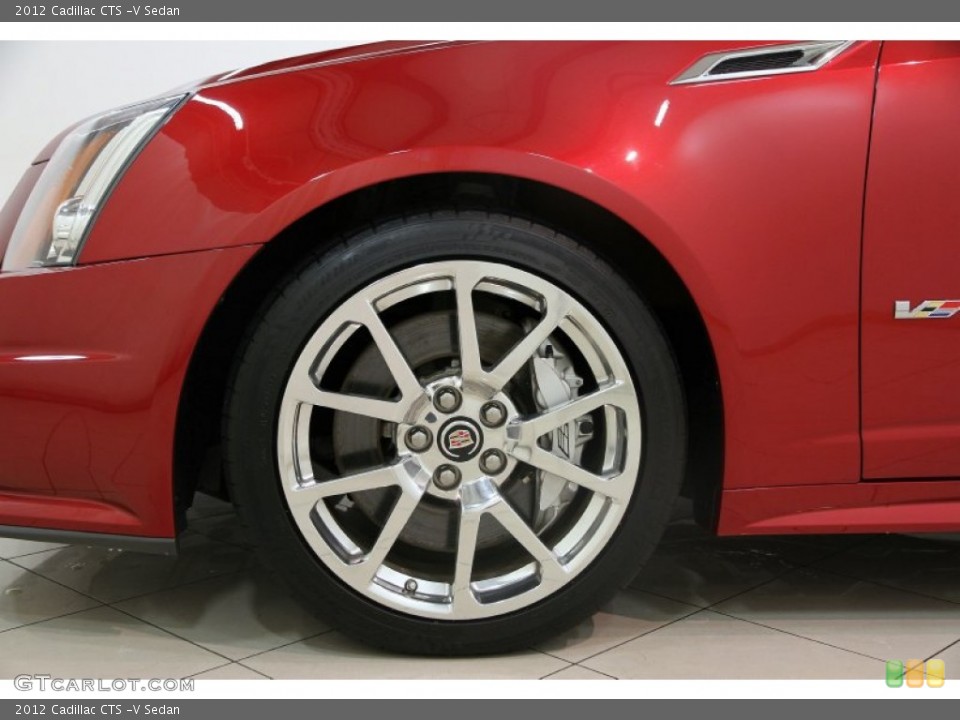2012 Cadillac CTS -V Sedan Wheel and Tire Photo #88148744