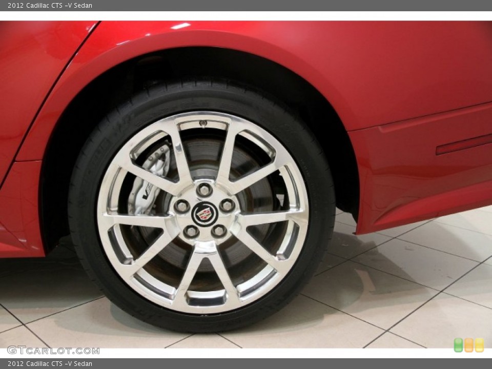 2012 Cadillac CTS -V Sedan Wheel and Tire Photo #88148765