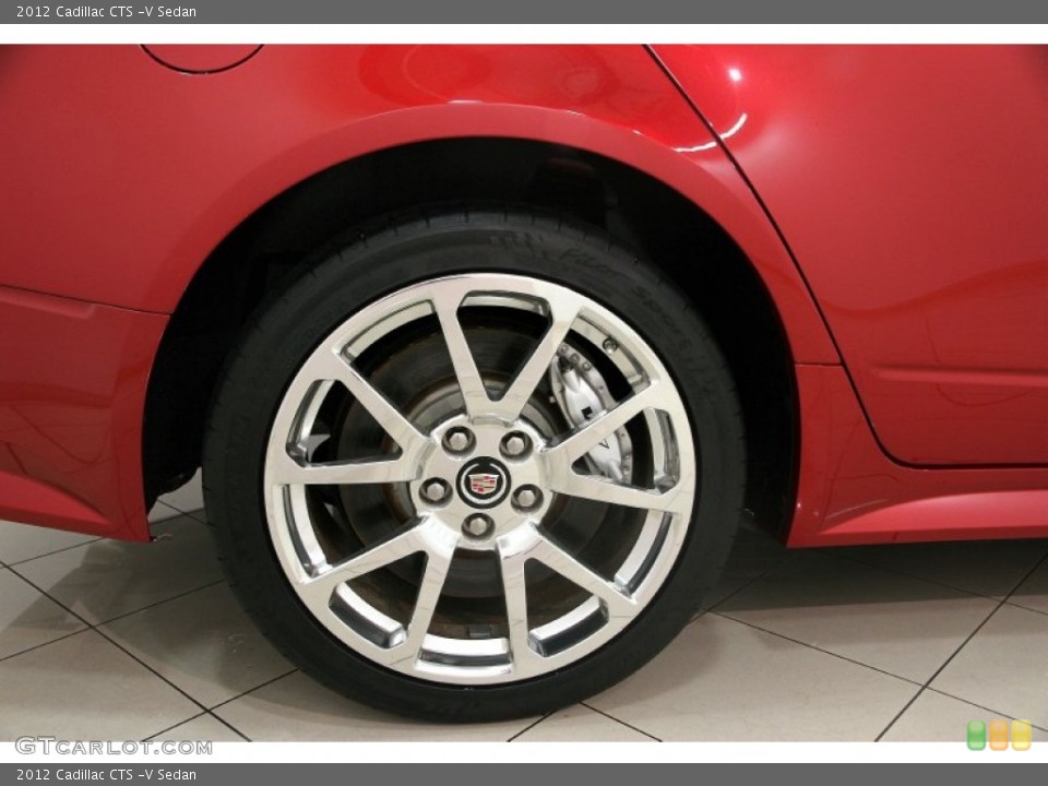 2012 Cadillac CTS -V Sedan Wheel and Tire Photo #88148810
