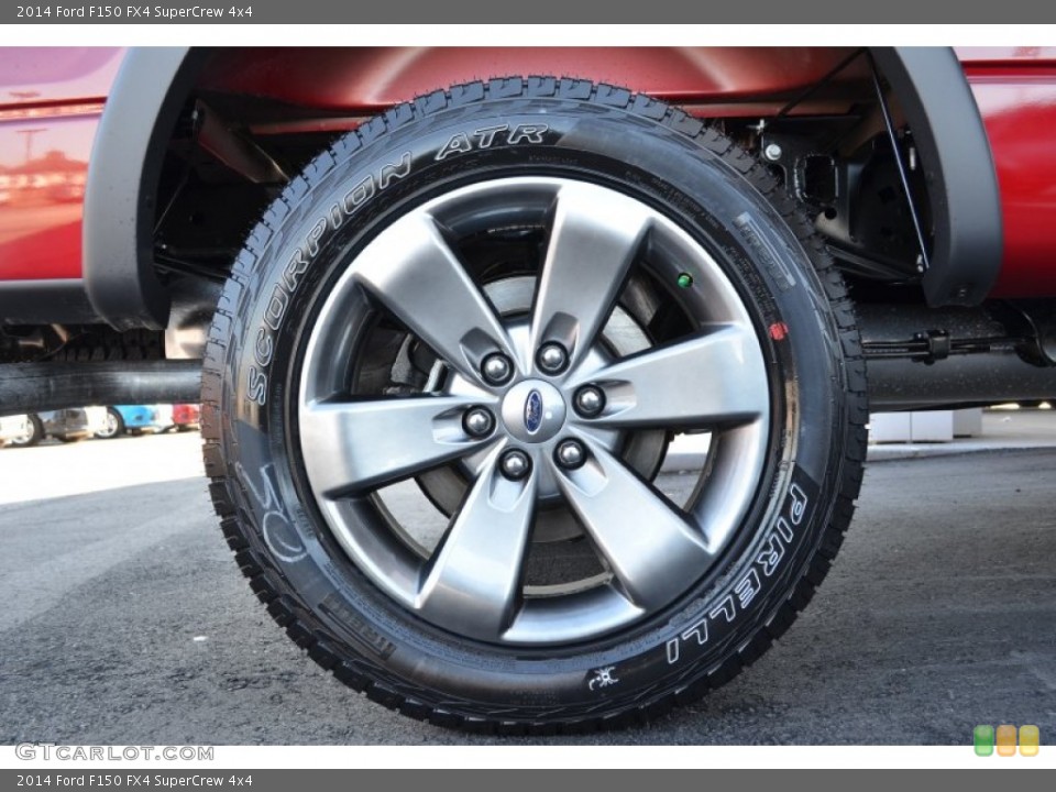 2014 Ford F150 FX4 SuperCrew 4x4 Wheel and Tire Photo #88154714