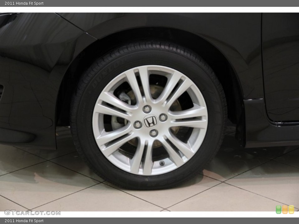 2011 Honda Fit Sport Wheel and Tire Photo #88165184
