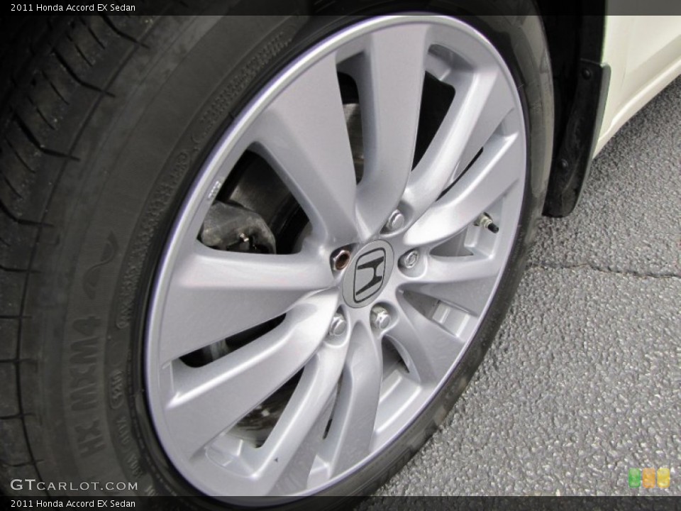 2011 Honda Accord EX Sedan Wheel and Tire Photo #88167998