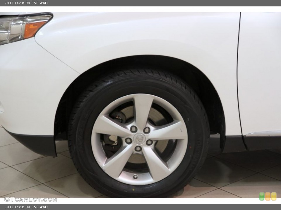 2011 Lexus RX 350 AWD Wheel and Tire Photo #88171661