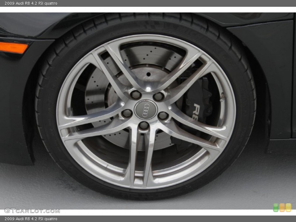2009 Audi R8 4.2 FSI quattro Wheel and Tire Photo #88180061