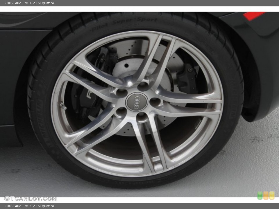 2009 Audi R8 4.2 FSI quattro Wheel and Tire Photo #88180097