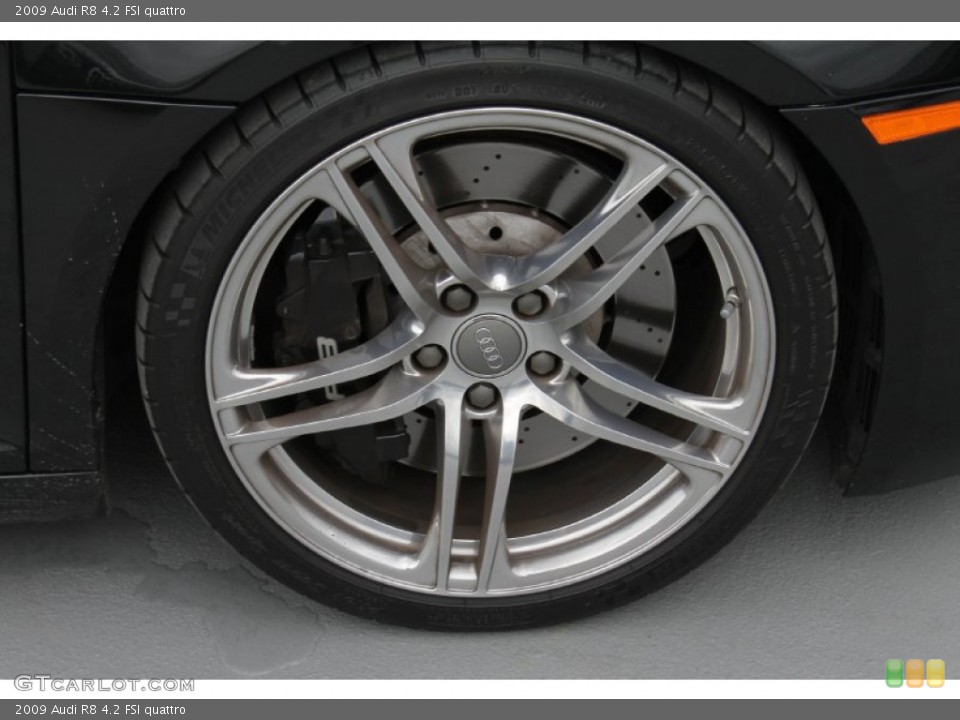 2009 Audi R8 4.2 FSI quattro Wheel and Tire Photo #88180196