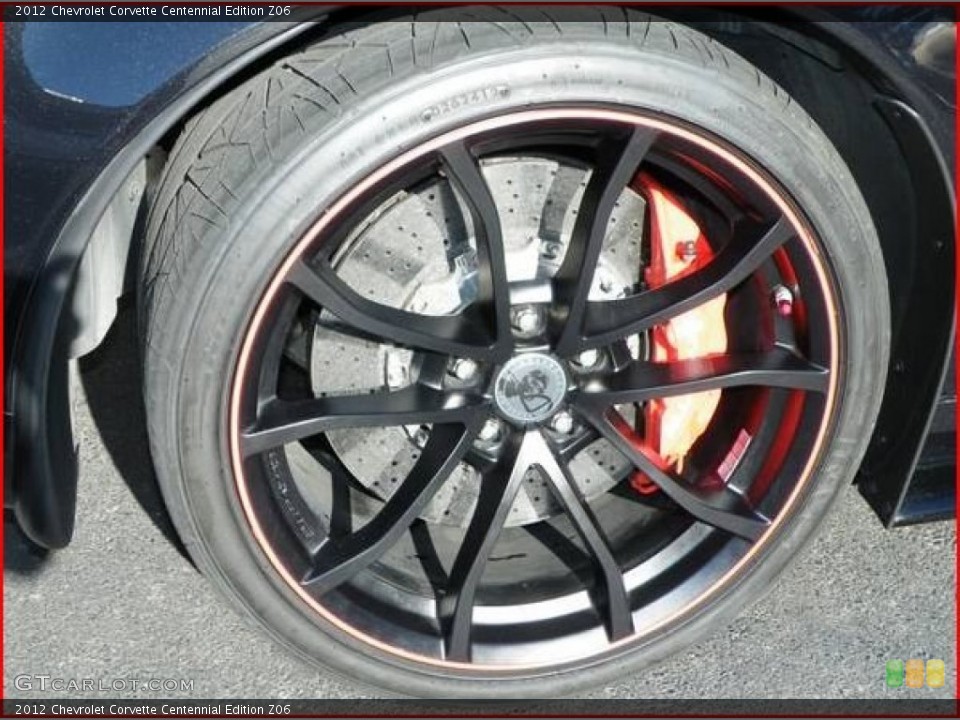 2012 Chevrolet Corvette Centennial Edition Z06 Wheel and Tire Photo #88193376