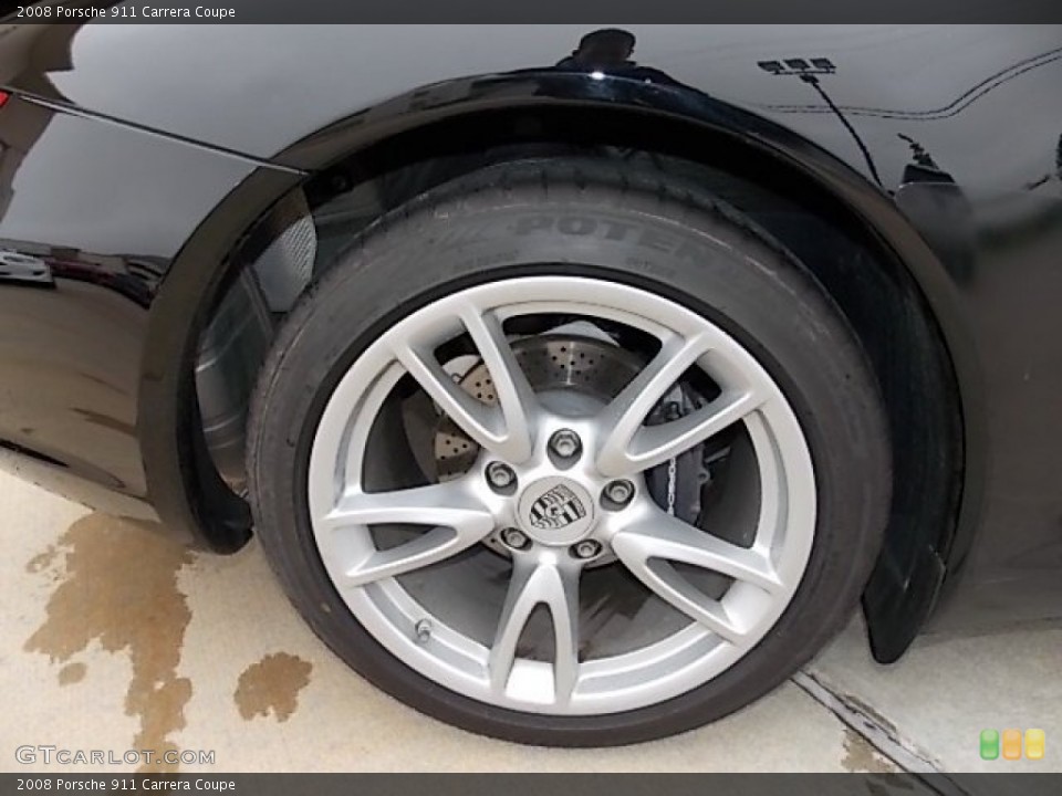 2008 Porsche 911 Carrera Coupe Wheel and Tire Photo #88200772