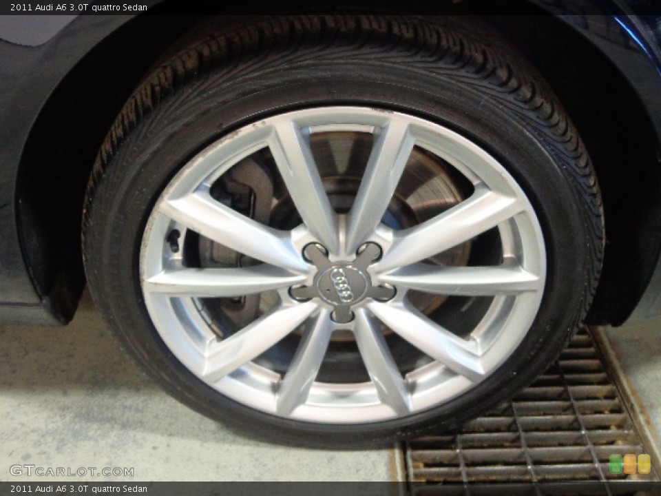 2011 Audi A6 3.0T quattro Sedan Wheel and Tire Photo #88209579