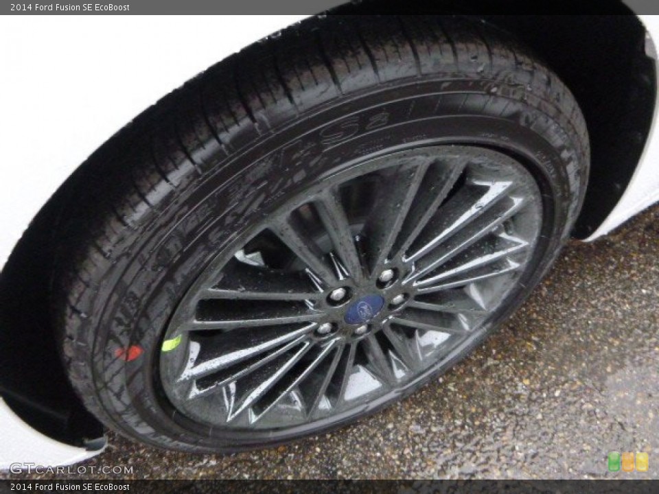 2014 Ford Fusion SE EcoBoost Wheel and Tire Photo #88209657