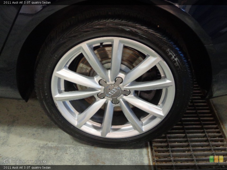 2011 Audi A6 3.0T quattro Sedan Wheel and Tire Photo #88209885