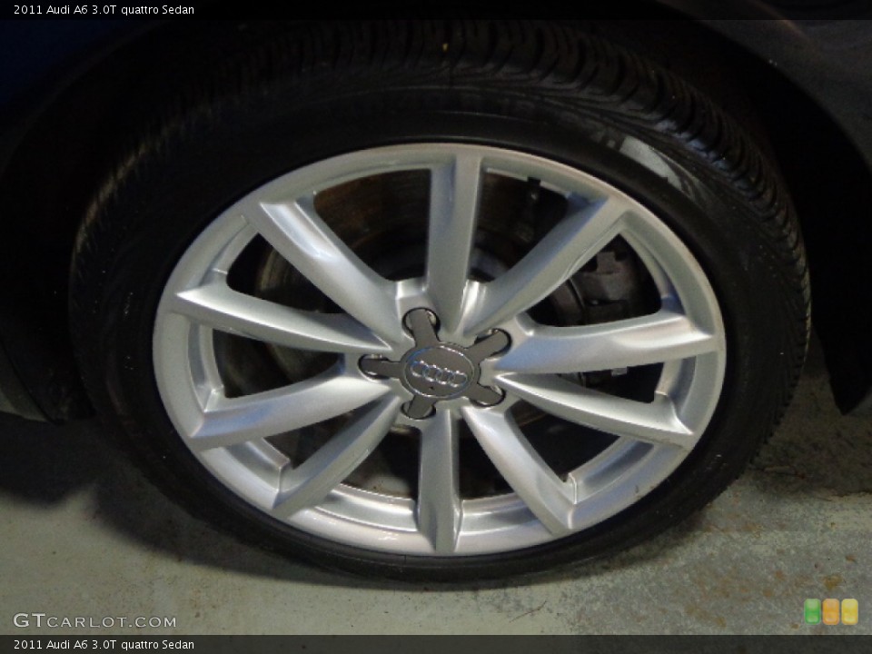 2011 Audi A6 3.0T quattro Sedan Wheel and Tire Photo #88209912