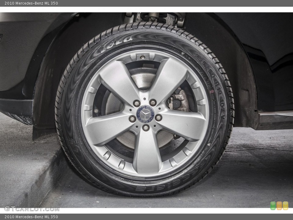 2010 Mercedes-Benz ML 350 Wheel and Tire Photo #88220649