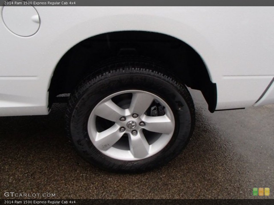 2014 Ram 1500 Express Regular Cab 4x4 Wheel and Tire Photo #88222122