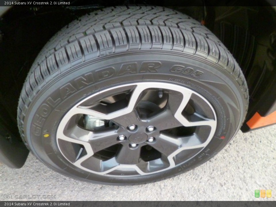 2014 Subaru XV Crosstrek 2.0i Limited Wheel and Tire Photo #88222698