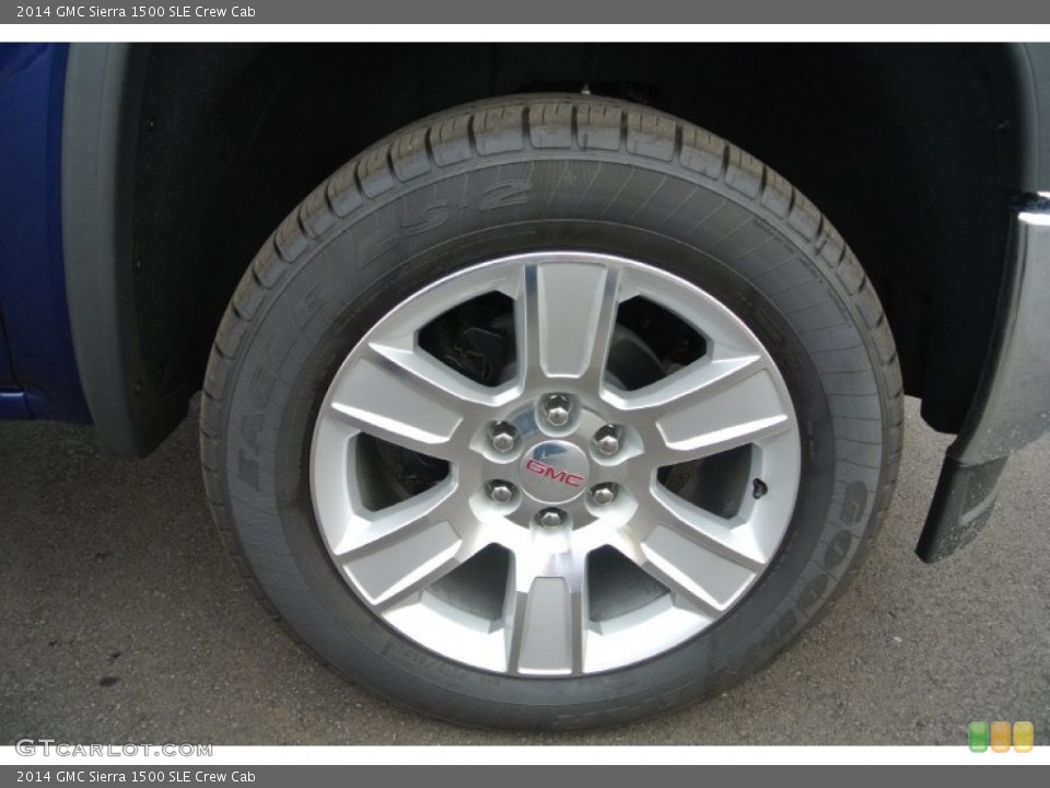 2014 GMC Sierra 1500 SLE Crew Cab Wheel and Tire Photo #88226469